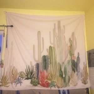 Cactus tapestry